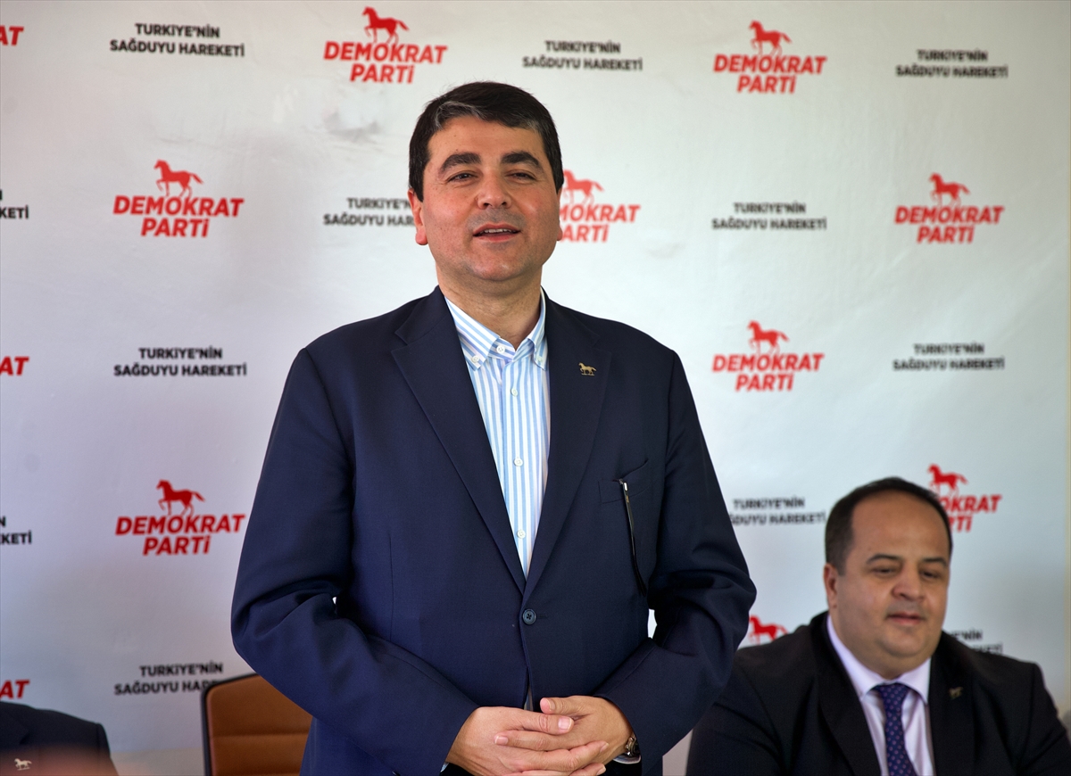 Demokrat Parti Genel Başkanı Uysal, Osmaniye'de konuştu: