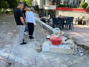 - Kaza anı güvenlik kamerasınca kaydedildi