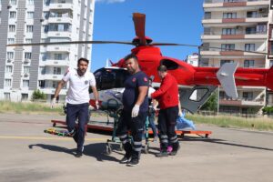 DİYARBAKIR (AA) – Diyarbakır'ın Çüngüş ilçesinde kalça kemiği kırılan genç,