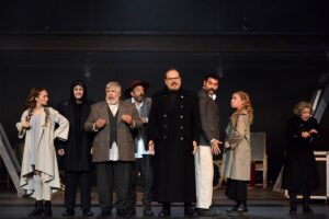 ANKARA (AA) – Ankara Devlet Tiyatrosu yapımı "Gonzago'nun Öldürülmesi" oyunu,