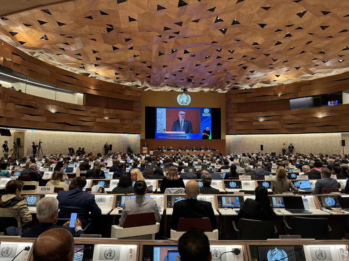 Dünya Sağlık Asamblesinin 77'nci toplantısı Cenevre'de başladı