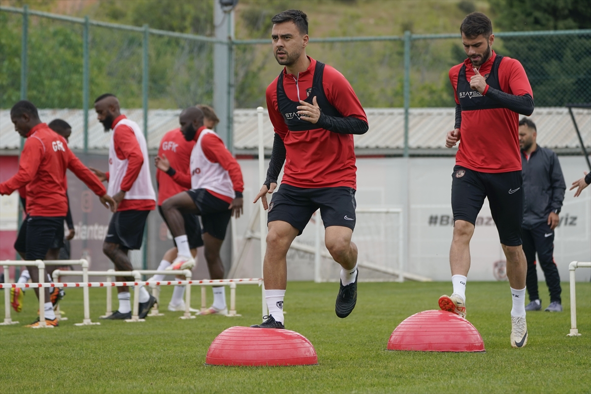 Gaziantep FK, Fatih Karagümrük maçının hazırlıklarını sürdürdü