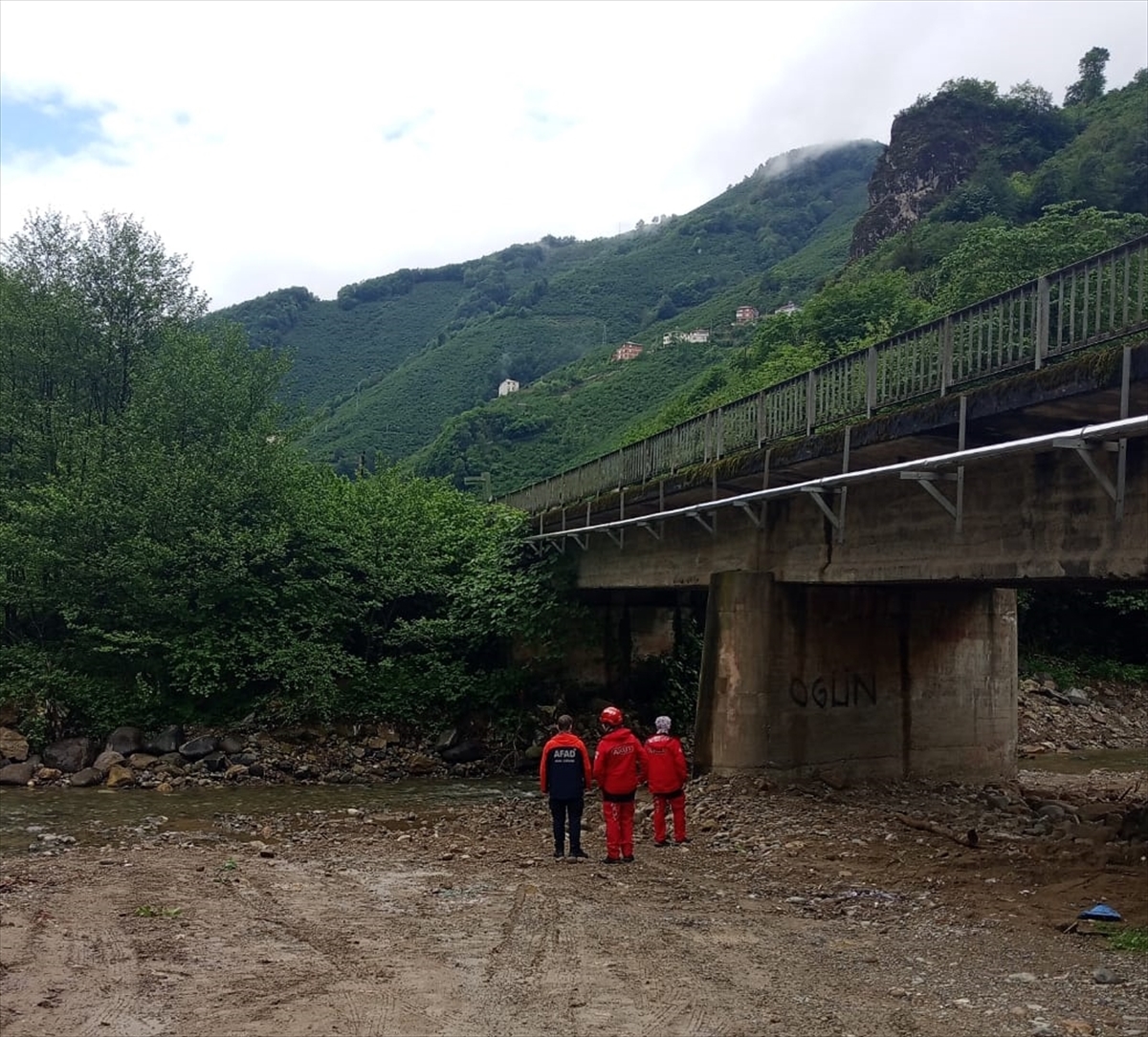 Giresun'da siste yolunu kaybeden kişi bir gün sonra bulundu