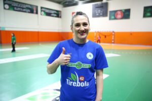 GİRESUN (AA) – GÜLTEKİN YETGİN – Hentbol Kadınlar Süper Lig