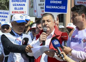 ANKARA (AA) – Hizmet-İş Sendikası, bazı belediye işçilerinin işten çıkarıldığı