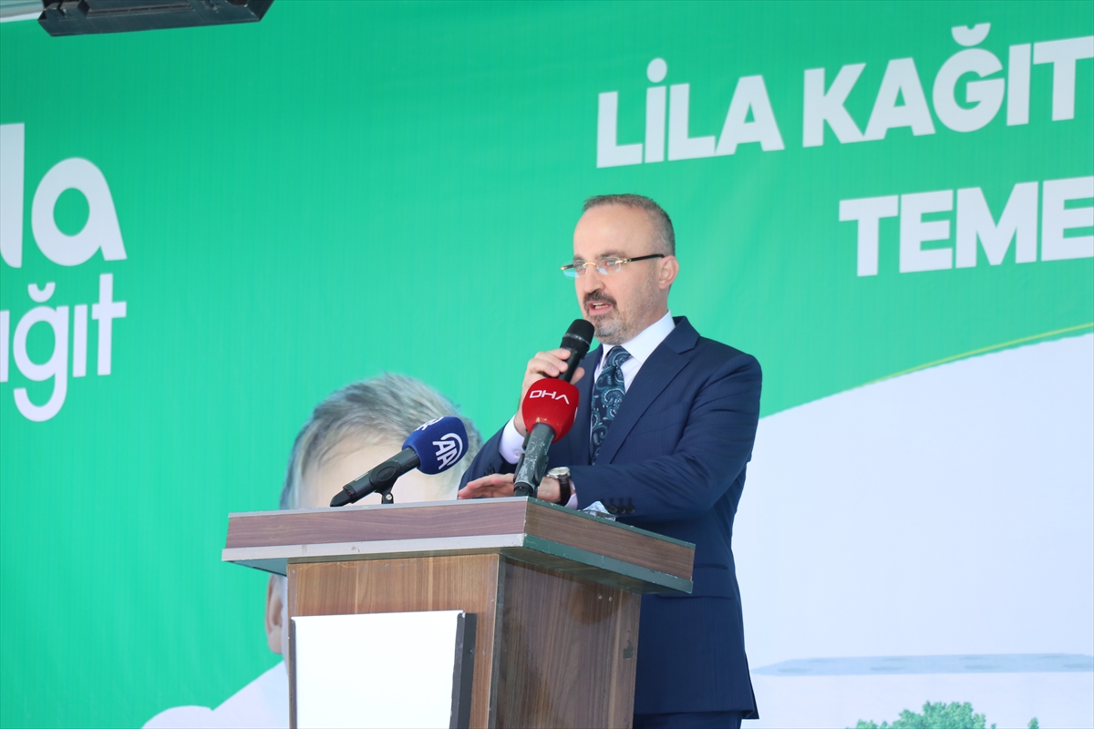 İçişleri Bakan Yardımcısı Turan, Erzurum'da temel atma töreninde konuştu: