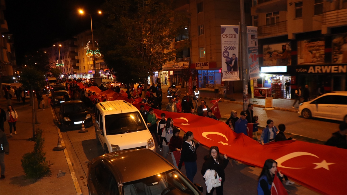 Iğdır'da 19 Mayıs'a özel gençlik yürüyüşü yapıldı