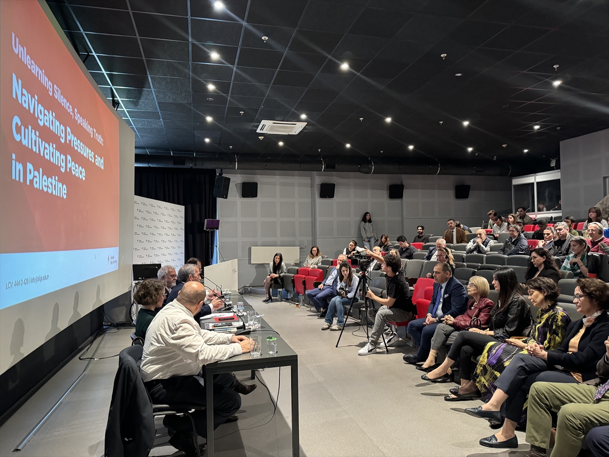 İstanbul Bilgi Üniversitesinde Filistin konulu panel düzenlendi