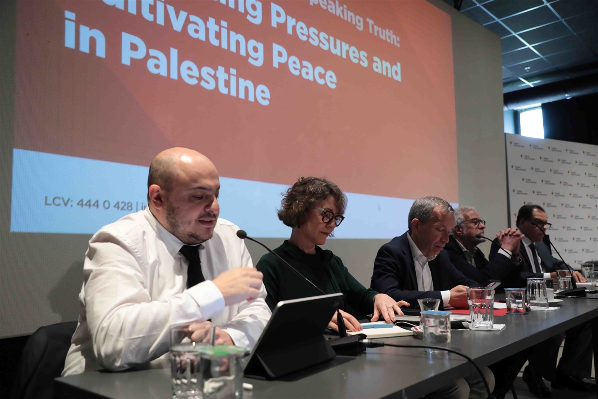 İstanbul Bilgi Üniversitesi'nde “Filistin'de barış” paneli