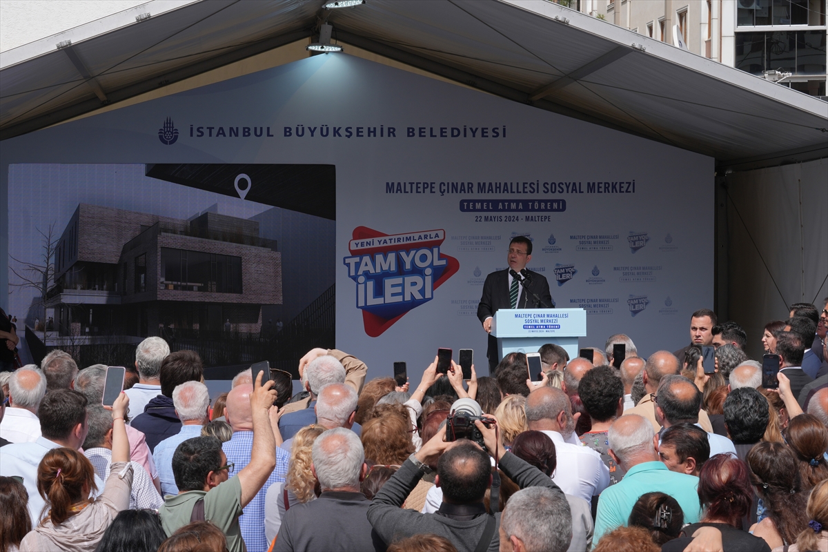 İstanbul Maltepe'deki sosyal merkezin temeli atıldı