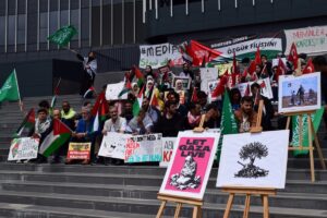 İSTANBUL (AA) – İstanbul Medipol Üniversitesi öğrencilerinin, İsrail'in saldırıları altındaki