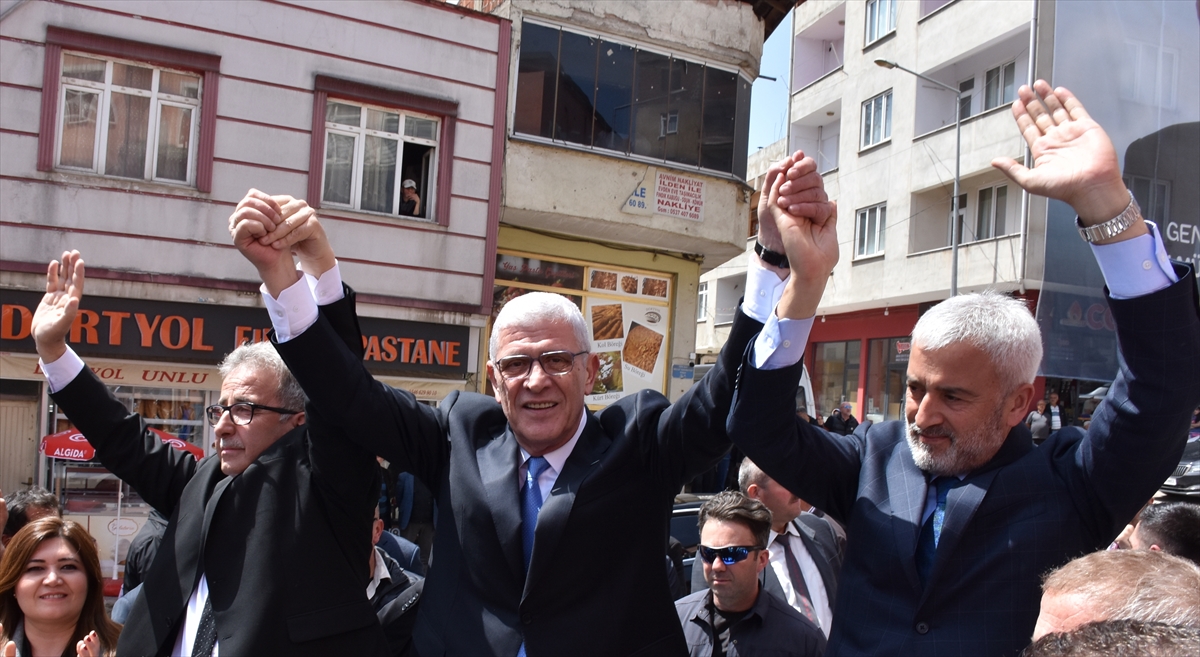 İYİ Parti Genel Başkanı Dervişoğlu, Ordu'da vatandaşlara hitap etti: