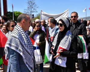 KIRIKKALE (AA) – Kırıkkale Üniversitesi (KKÜ) öğrencileri, akademisyenler ve sivil