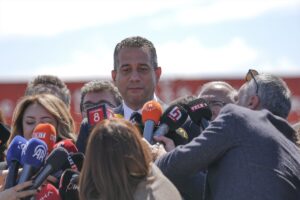 - Sincan Ceza İnfaz Kurumları Kampüsü'ndeki salonda yapılan duruşma öncesi,