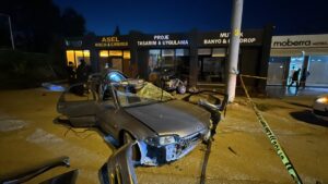 - Kaza anı güvenlik kamerasınca kaydedildi