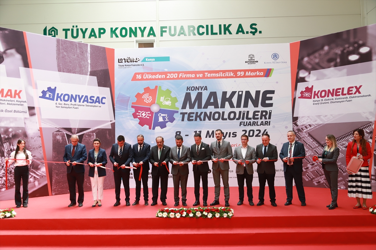 Konya Makine Teknolojileri Fuarları kapılarını açtı