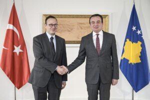 PRİŞTİNE (AA) – Kosova Başbakanı Albin Kurti, Türkiye'nin Priştine Büyükelçisi