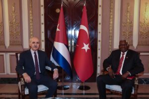 HAVANA (AA) – TBMM Başkanı Numan Kurtulmuş, resmi ziyaret gerçekleştirdiği