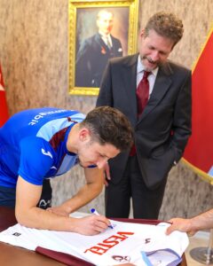 TRABZON (AA) – Kuzey Makedonya'nın Ankara Büyükelçisi Jovan Manasijevski, Trabzonspor