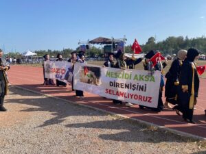 - "Mezuniyet törenimizde geçtiği iddia edilen Filistin konusundaki olaylar gerçeği