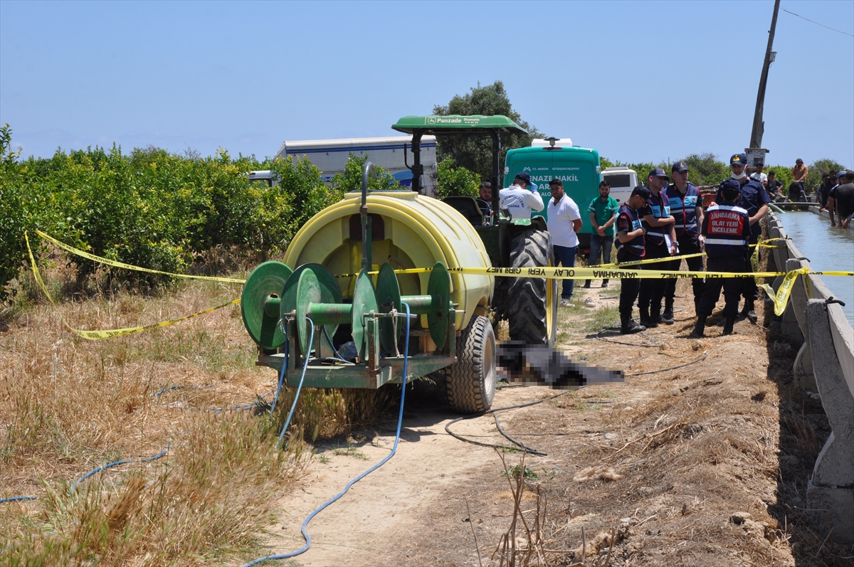 Mersin'de kıyafeti traktör şaftına dolanan kız çocuğu hayatını kaybetti