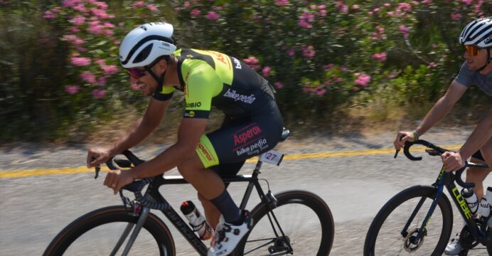 Muğla'da Caretta Caretta Granfondo Bisiklet Yol Yarışı yapıldı