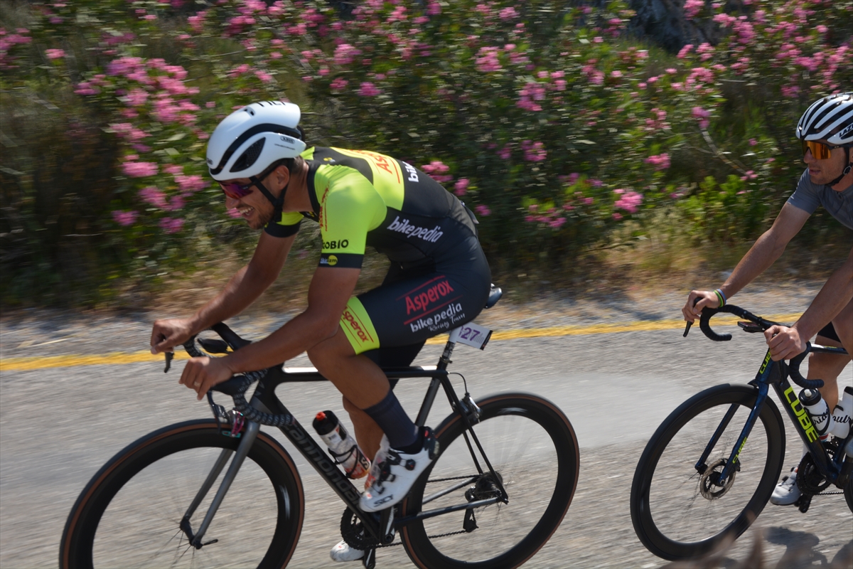 Muğla'da Caretta Caretta Granfondo Bisiklet Yol Yarışı yapıldı