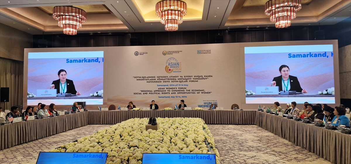 Özbekistan'da “Asya Kadınlar Forumu” düzenlendi