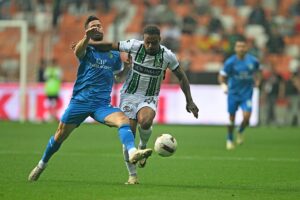 - Sakaryaspor: 0 - Bodrum FK: 1 (İlk yarı)