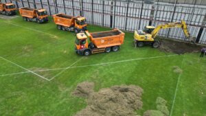 SAMSUN (AA) – Samsun Büyükşehir Belediyesi, Samsunspor Nuri Asan Tesisleri'ndeki