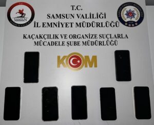 SAMSUN (AA) – Samsun'un merkez İlkadım ilçesinde düzenlenen kaçakçılık operasyonunda