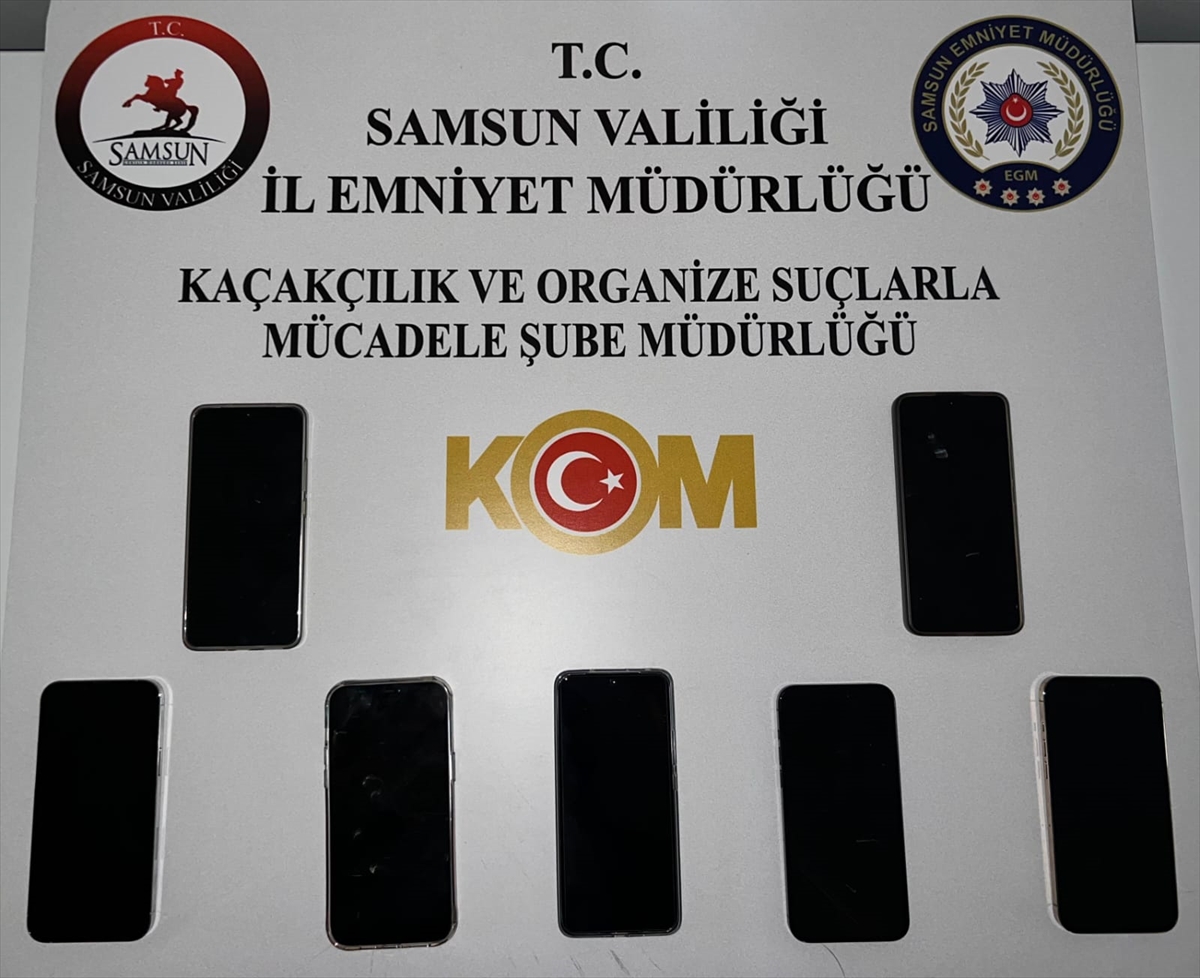 Samsun'da kaçakçılık operasyonunda yabancı uyruklu 2 zanlı yakalandı