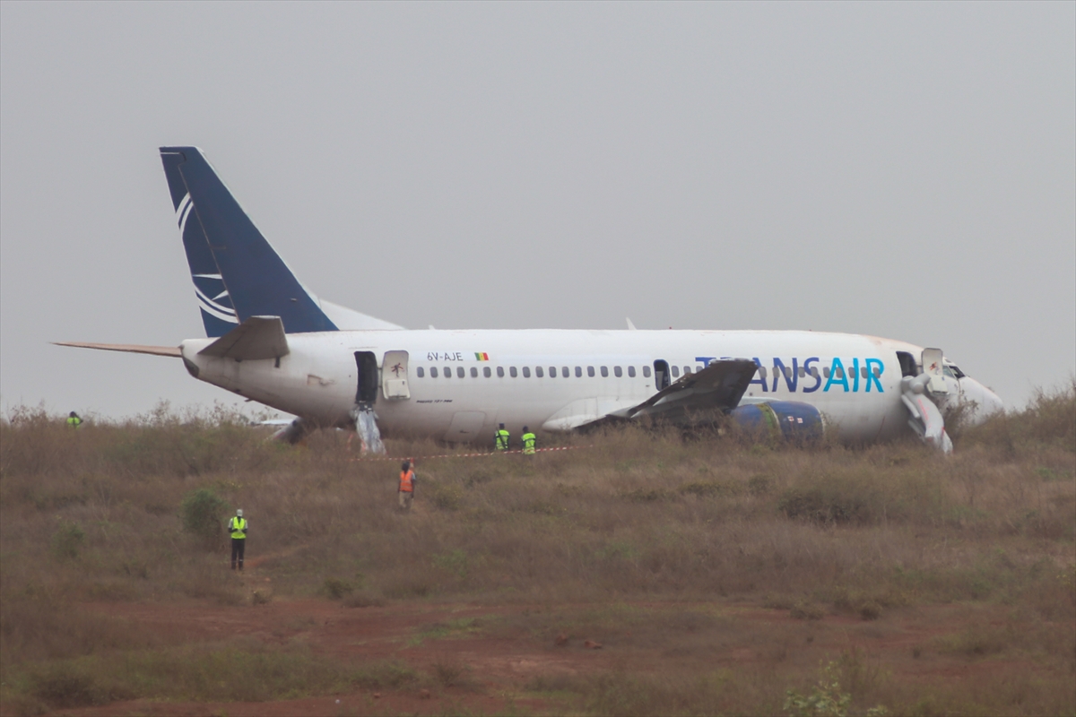 Senegal’de uçağın pistten çıkması sonucu 10 kişi yaralandı