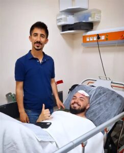 ŞIRNAK (AA) – Şırnak'ın Güçlükonak ilçesinde ters hava akımına kapılarak