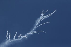 ŞANLIURFA (AA) – Türk Hava Kuvvetleri akrobasi timi SOLOTÜRK, Şanlıurfa