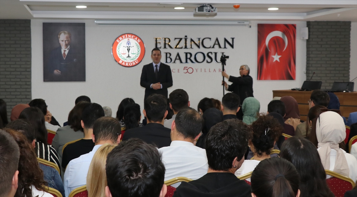 TBB Başkanı Erinç Sağkan, Erzincan'da konuştu: