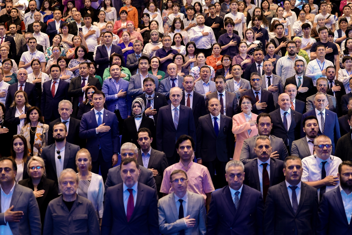 TÜRKİSTAN (AA) – TBMM Başkanı Numan Kurtulmuş, "Türk dünyasının güçlenmesinden