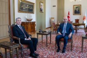 TBMM (AA) – TBMM Başkanı Numan Kurtulmuş, Kazakistan'ın Ankara Büyükelçisi