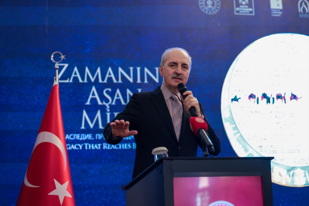 TBMM Başkanı Kurtulmuş “Zamanı Aşan Miras: İpekyolu Sergi ve Sempozyumu”nun açılışında konuştu: