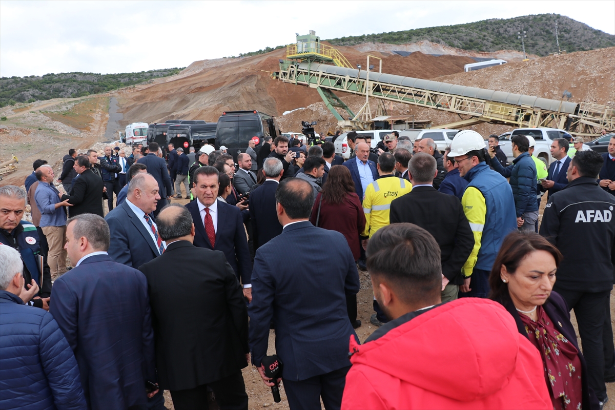 TBMM İliç Maden Kazasını Araştırma Komisyonu maden sahasında inceleme yaptı