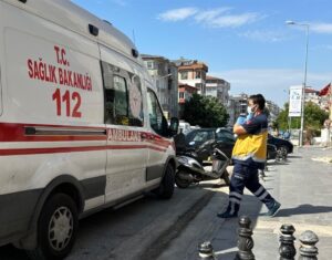 TEKİRDAĞ (AA) – Tekirdağ'ın Çerkezköy ilçesindeki bir otelde konaklayan hamile