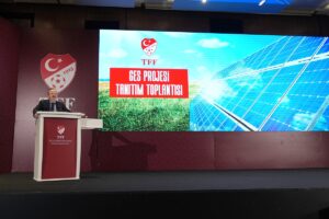 İSTANBUL (AA) – Türkiye Futbol Federasyonu (TFF) temiz enerji üretme