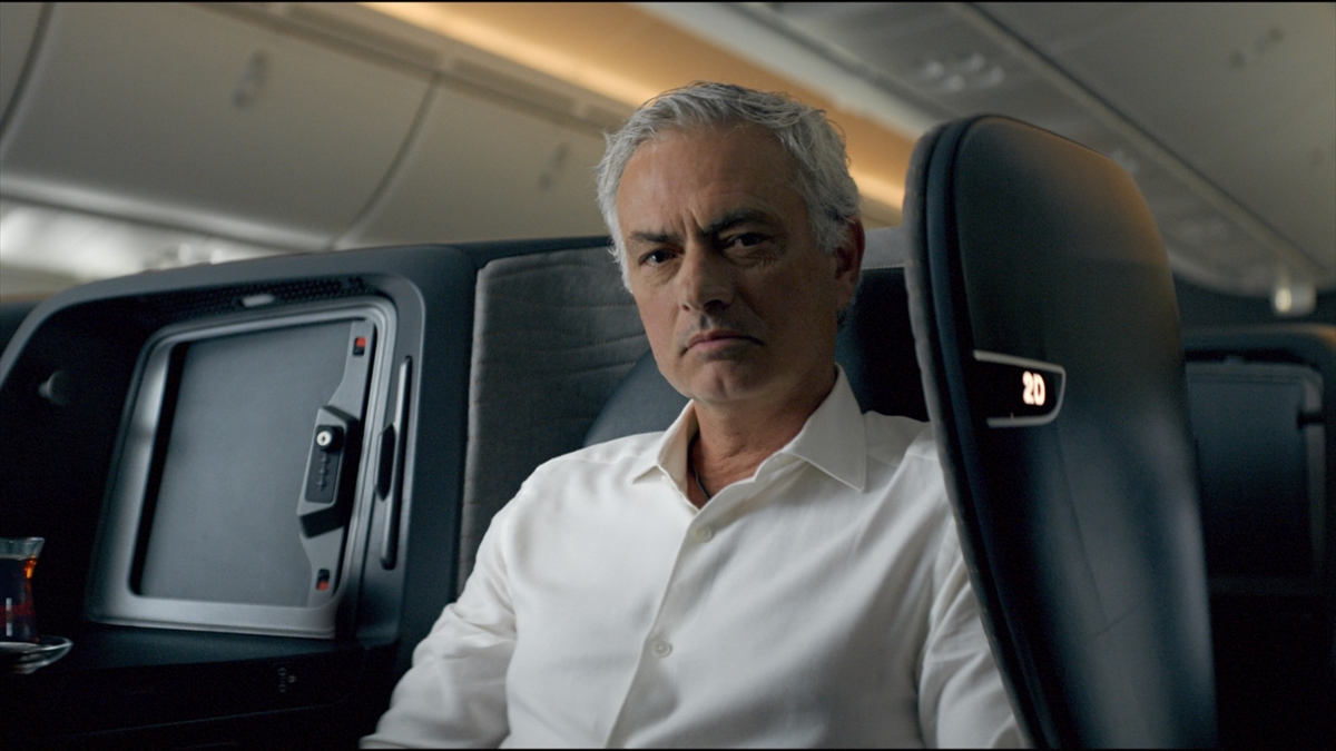 THY ünlü teknik direktör Jose Mourinho ile reklam filmi çekti