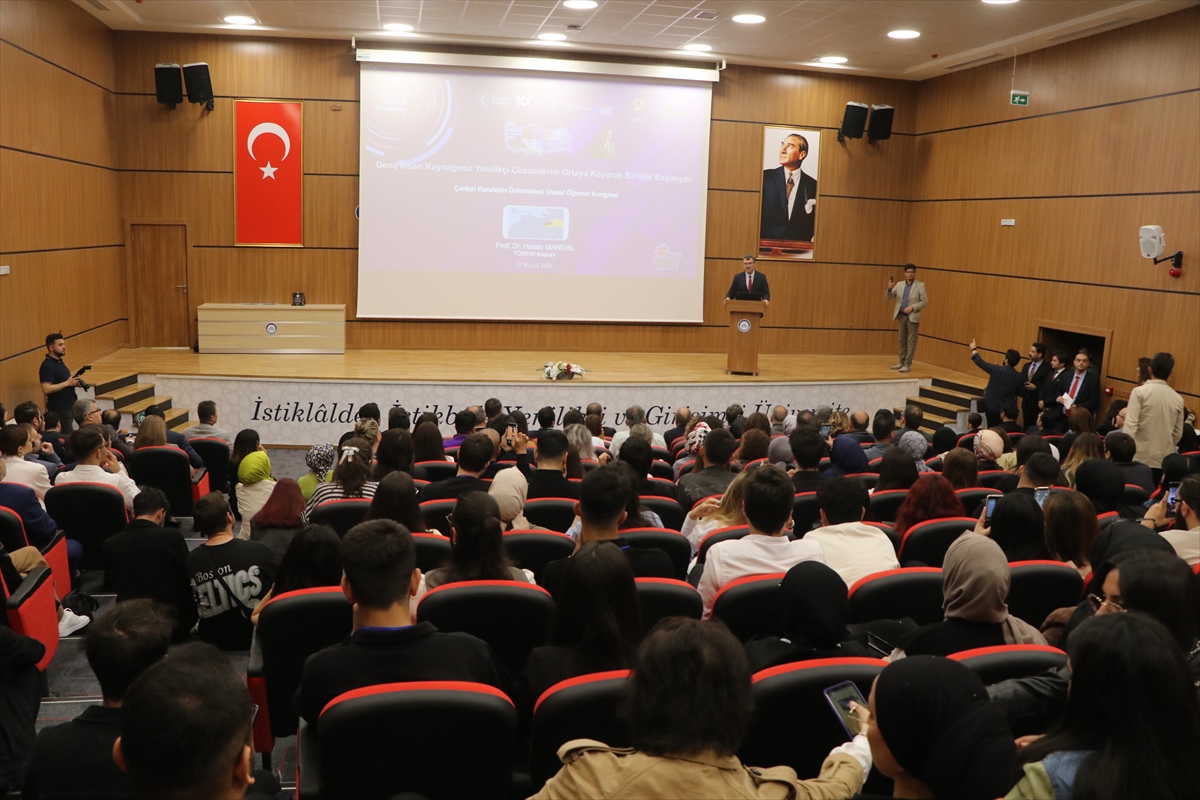 TÜBİTAK Başkanı Mandal, Çankırı'da öğrencilerle buluştu: