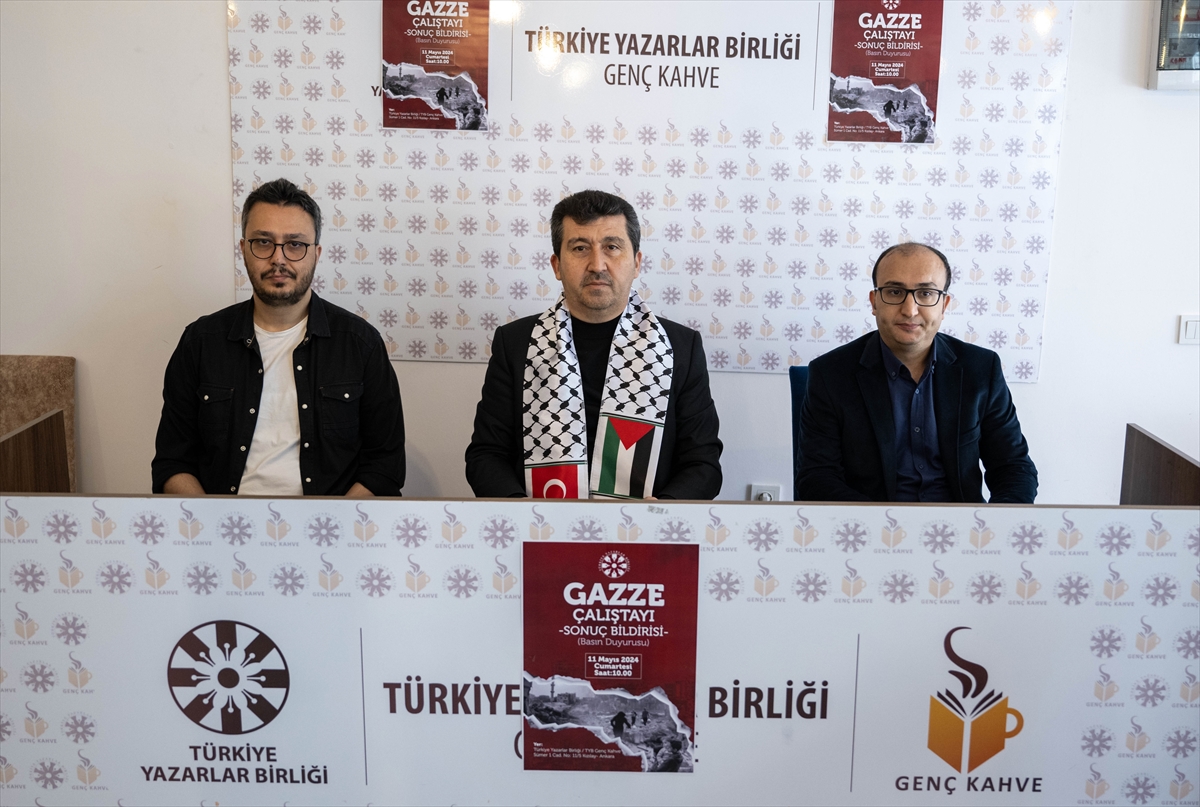 Türkiye Yazarlar Birliğinin Gazze Çalıştayı sonuç bildirisi açıklandı