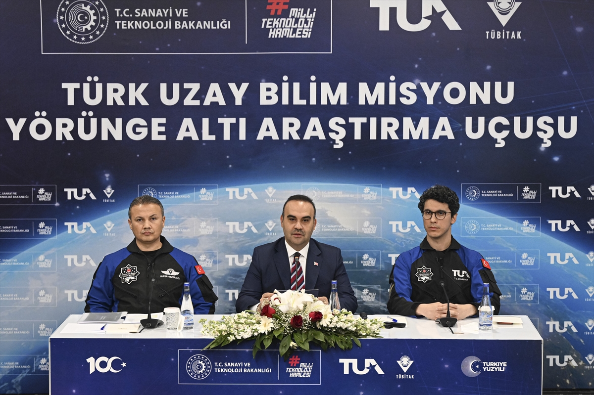 Türkiye’nin ikinci astronotu Atasever, yörünge altı araştırma uçuşunu 8 Haziran’da gerçekleştirecek