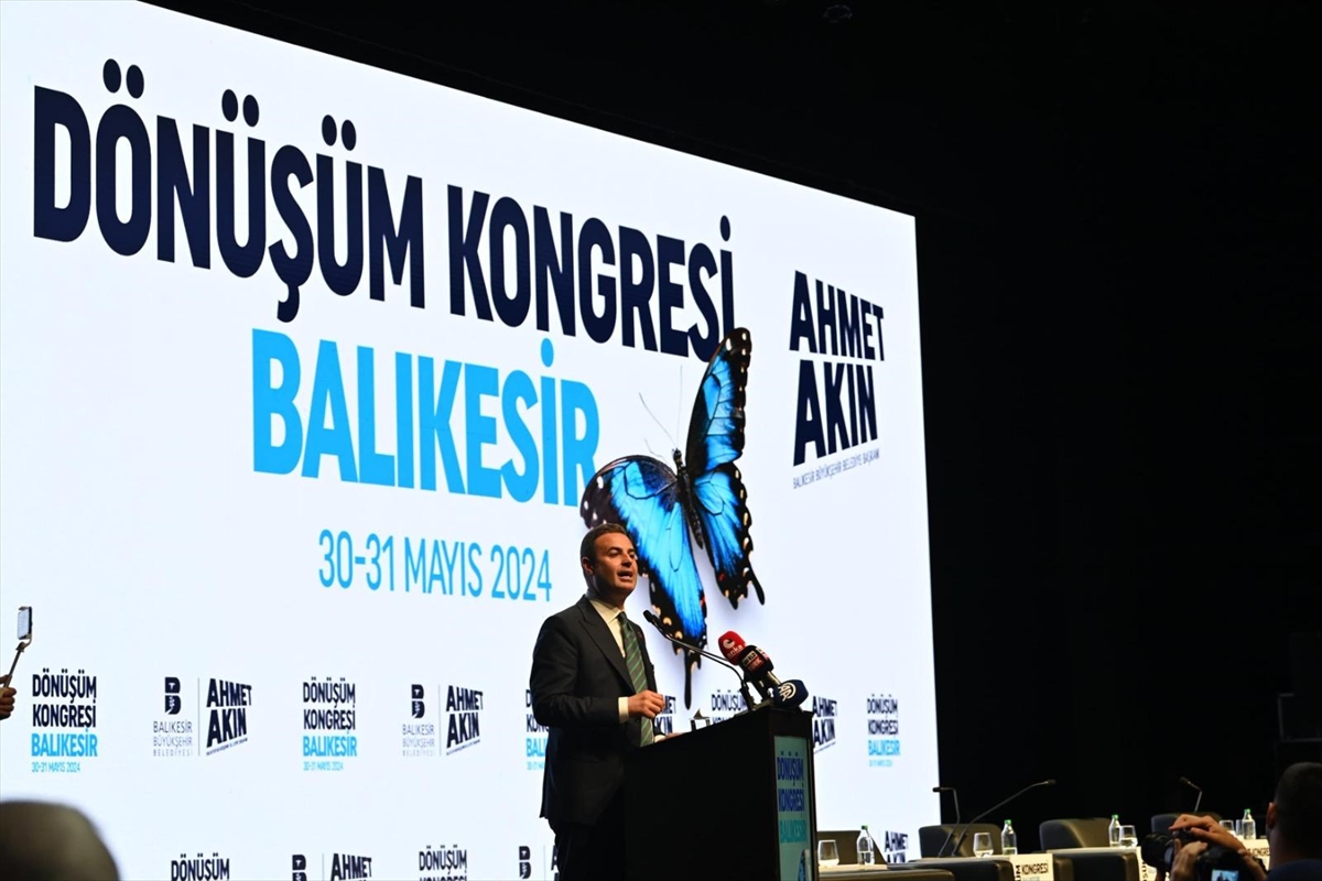 TÜSİAD Başkanı Turan, Balıkesir'deki Dönüşüm Kongresi'nde konuştu: