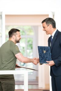 KİEV (AA) – Ukrayna Devlet Başkanı Volodimir Zelenskiy ile İspanya