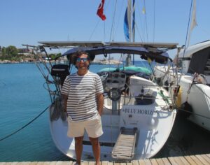 MUĞLA (AA) – İstanbul'dan 5 yıl önce "Blue" isimli yelkenli