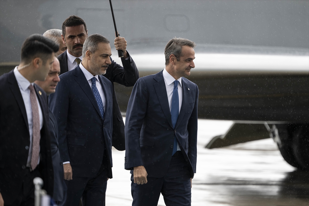 Yunanistan Başbakanı Miçotakis Ankara'ya geldi